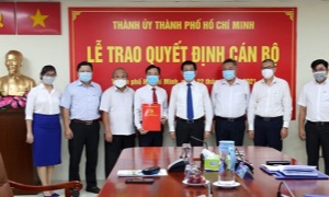 Đảng bộ Tổng Công ty Điện lực TP. Hồ Chí Minh (EVNHCMC): Tổ chức Lễ trao quyết định cán bộ